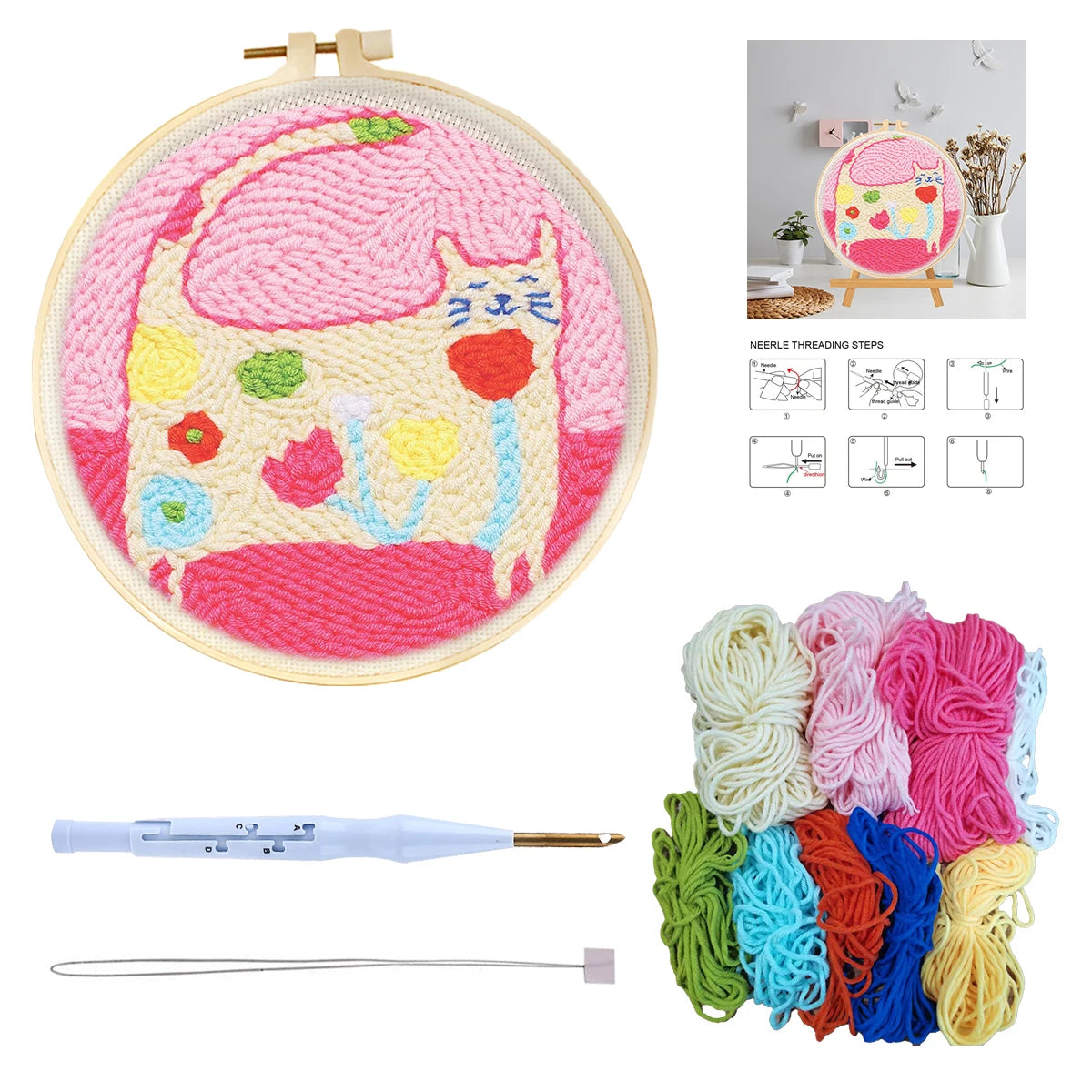 Kit de punch needle